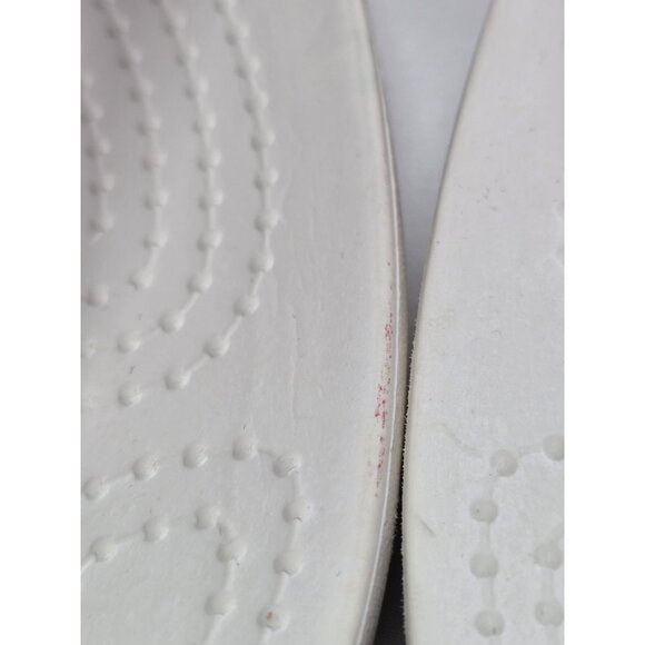 Crocs Isabella White And Pink T-Strap Iconic Comfort Sandal Size 9 Women's - Picture 14 of 15